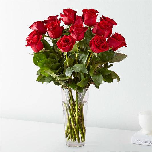 Long-stemmed Red Roses