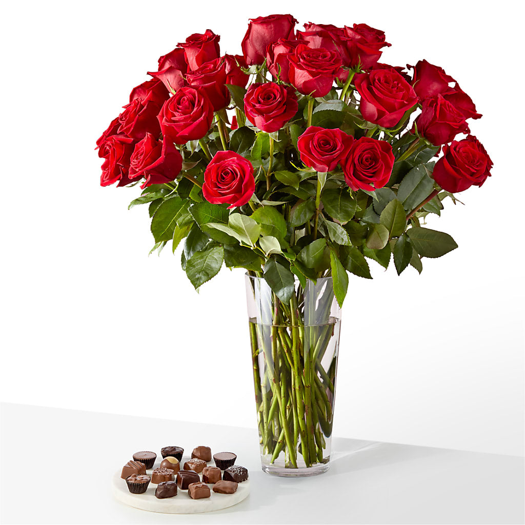 Romantic Long Stem Red Rose Bouquet Bundles – Evans-king Floral, Forty Fort PA