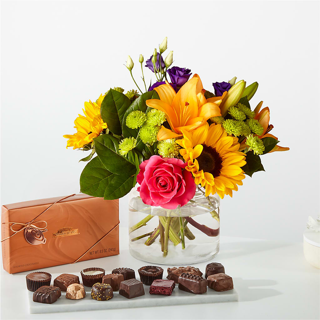 Best Day Bouquet and Chocolate Bundle – Evans-king Floral, Forty Fort PA