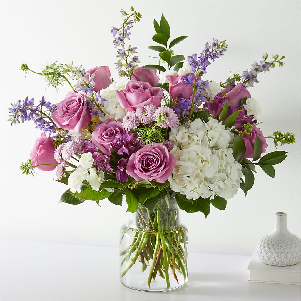 Violet Caress Bouquet – Evans-king Floral, Forty Fort PA