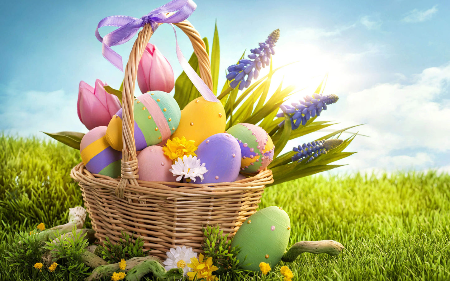 Easter Basket~Florist choice – Evans-king Floral, Forty Fort PA