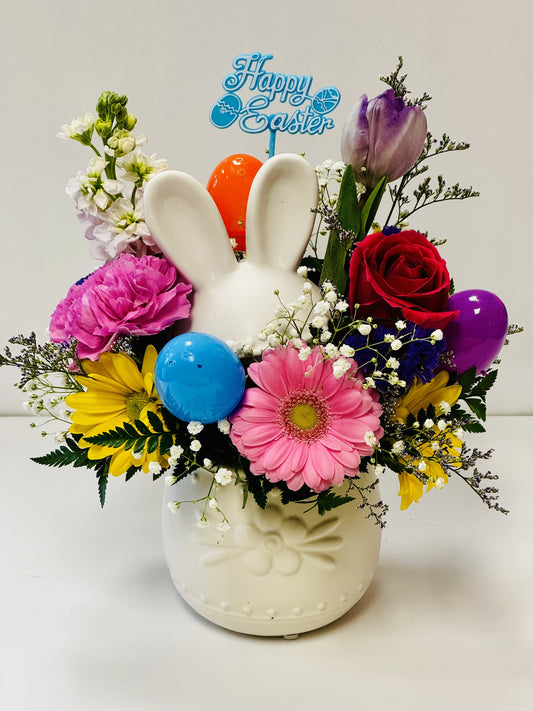 Hippity Hoppity Bunny Pot
