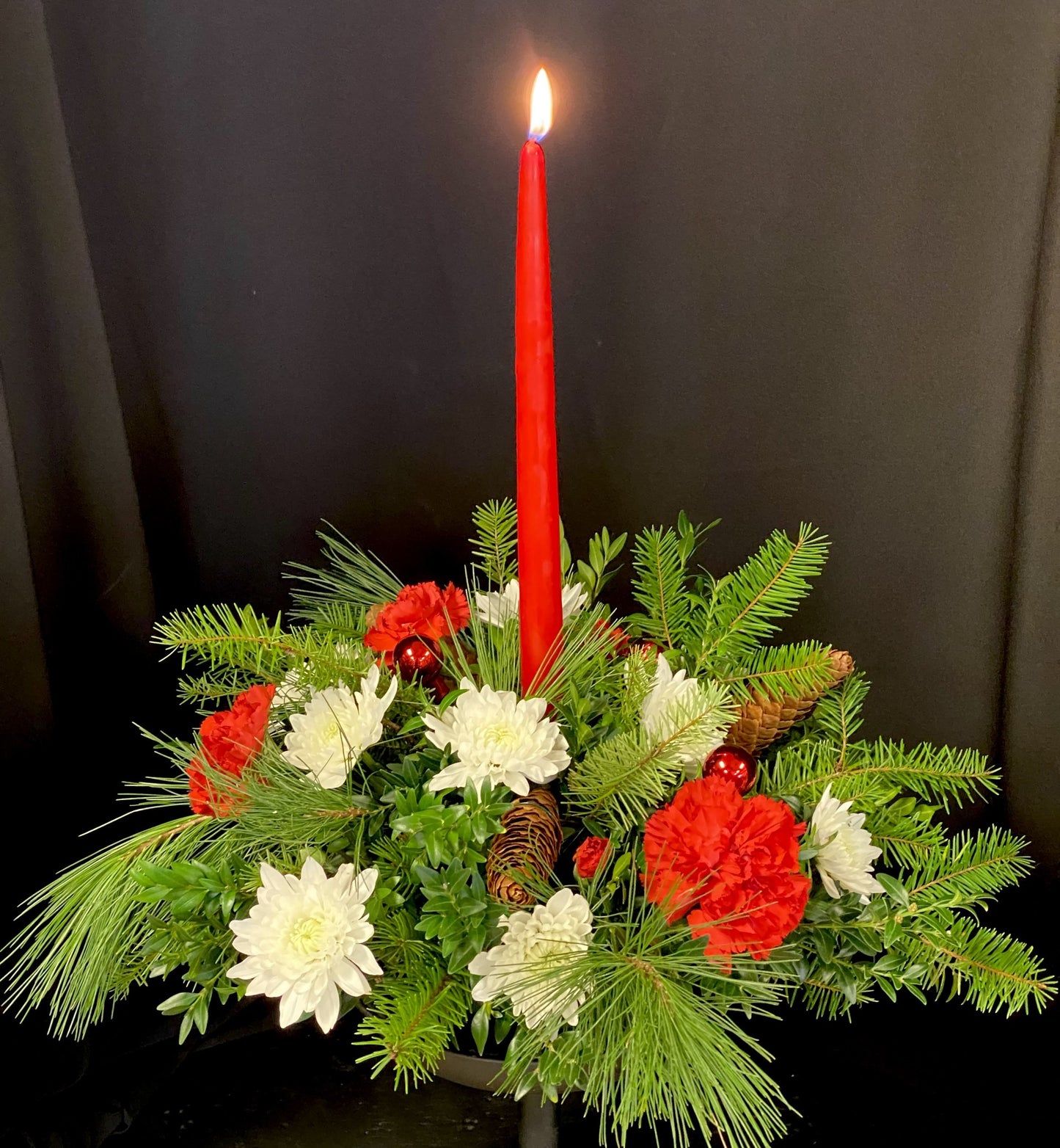 Christmas Centerpiece Special – Evans-king Floral, Forty Fort PA