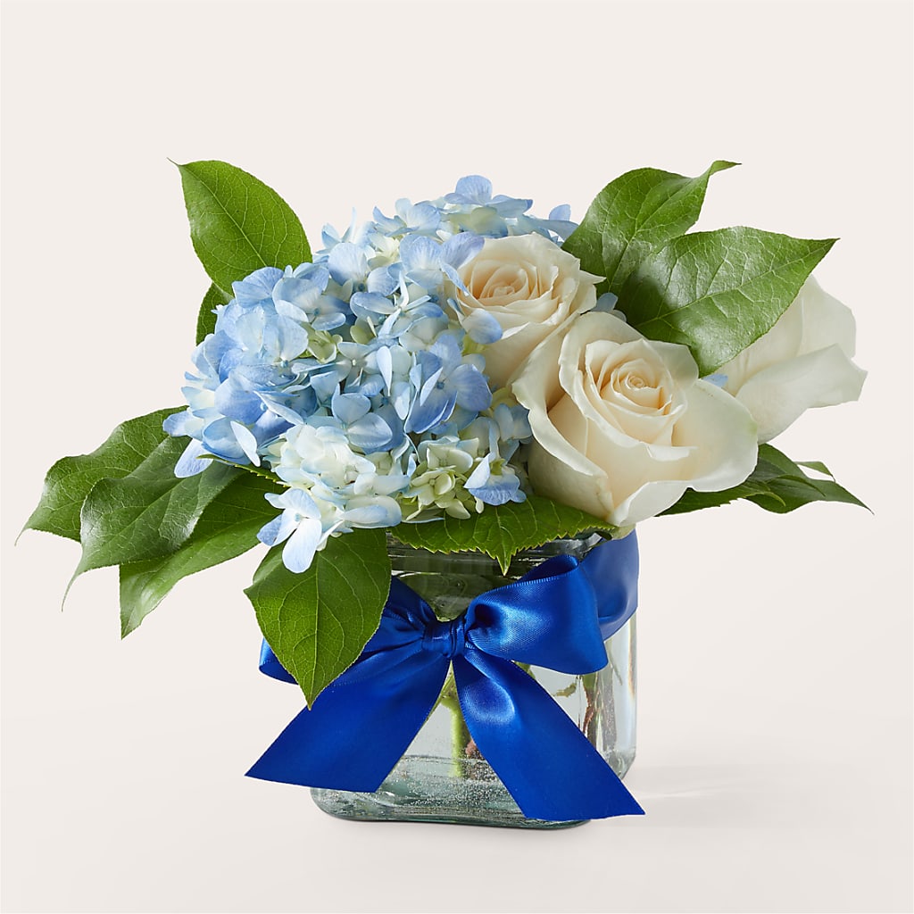 Sky Blue Delight Bouquet – Evans-king Floral, Forty Fort PA