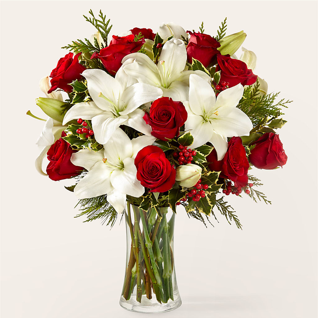Sparkling Snowflakes Bouquet – Evans-king Floral, Forty Fort PA