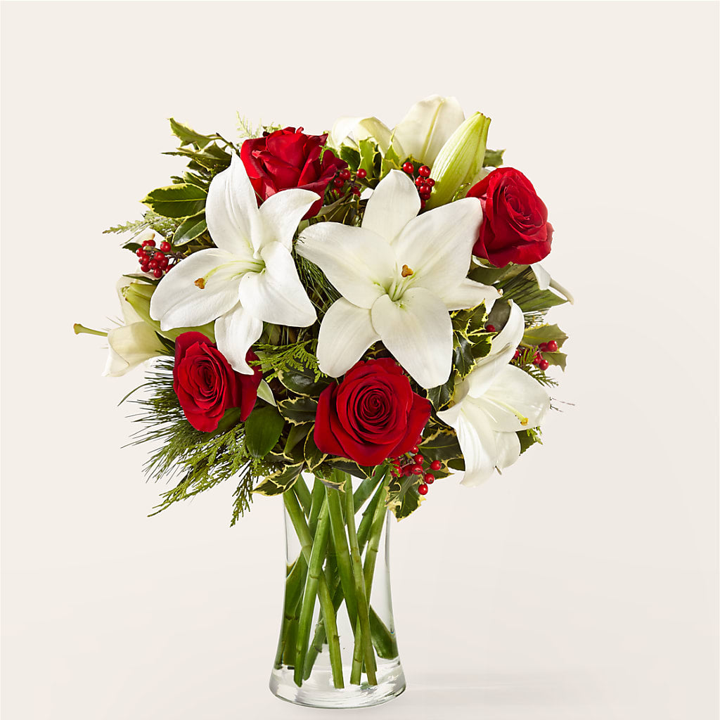 Sparkling Snowflakes Bouquet – Evans-king Floral, Forty Fort PA
