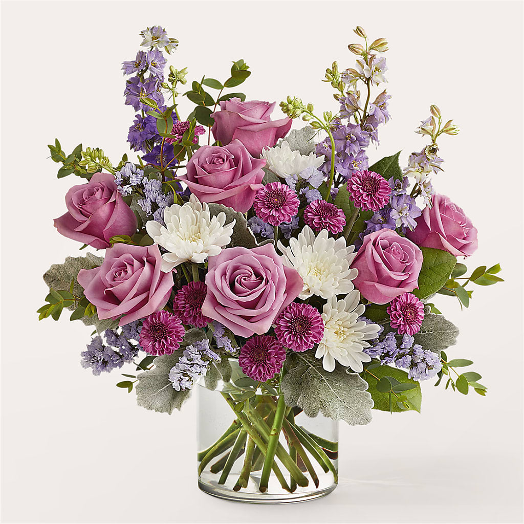 Violet Frost Bouquet – Evans-king Floral, Forty Fort PA
