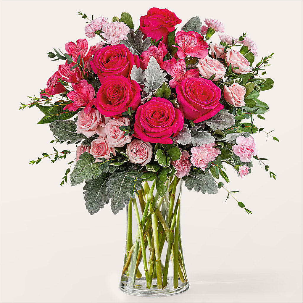 Tickled Pink Bouquet – Evans-king Floral, Forty Fort PA