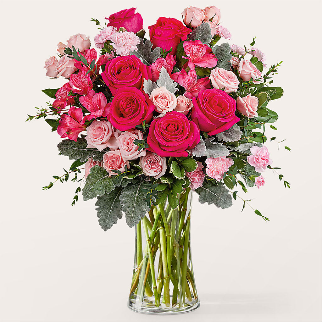 Tickled Pink Bouquet – Evans-king Floral, Forty Fort PA