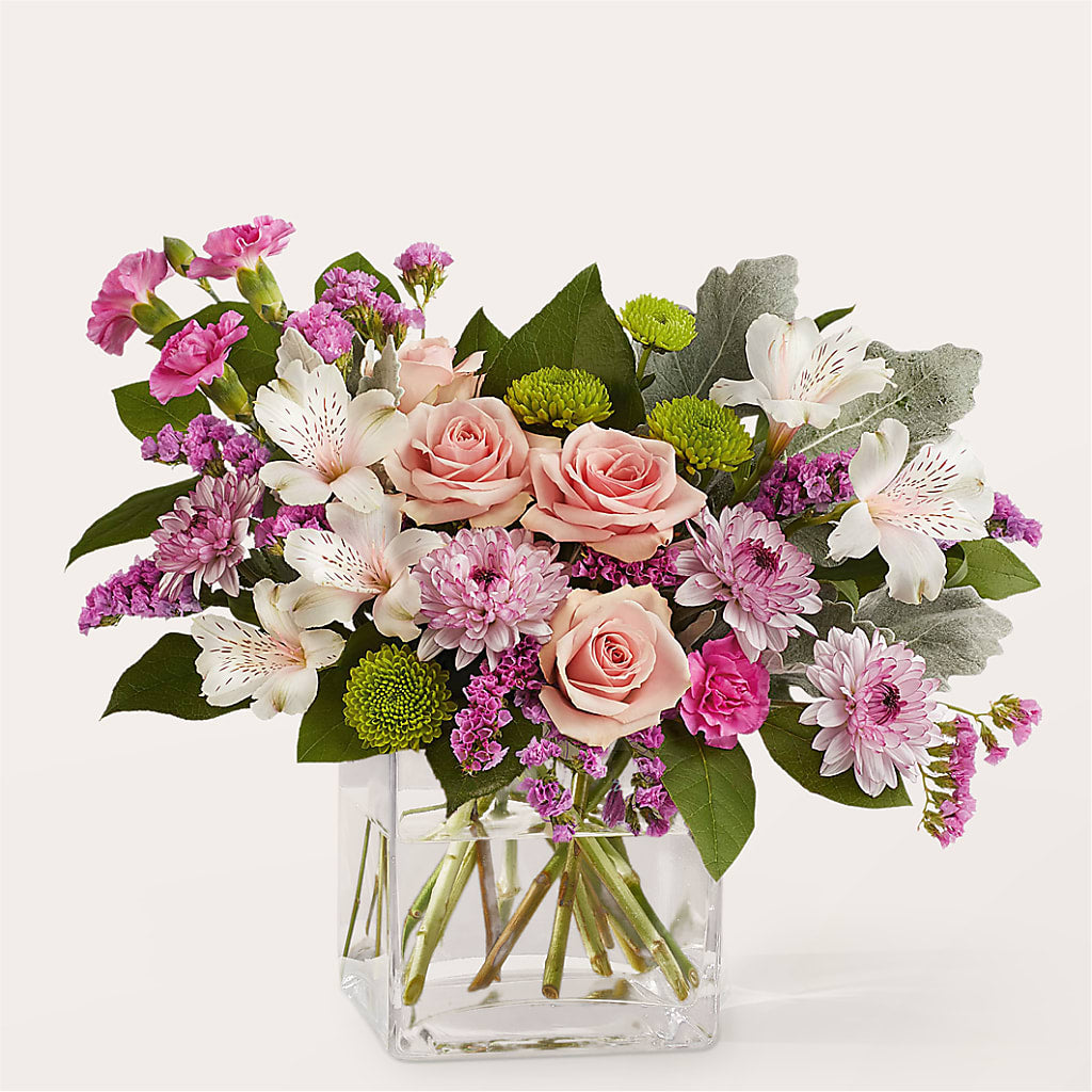 Pink Suede Bouquet – Evans-king Floral, Forty Fort PA