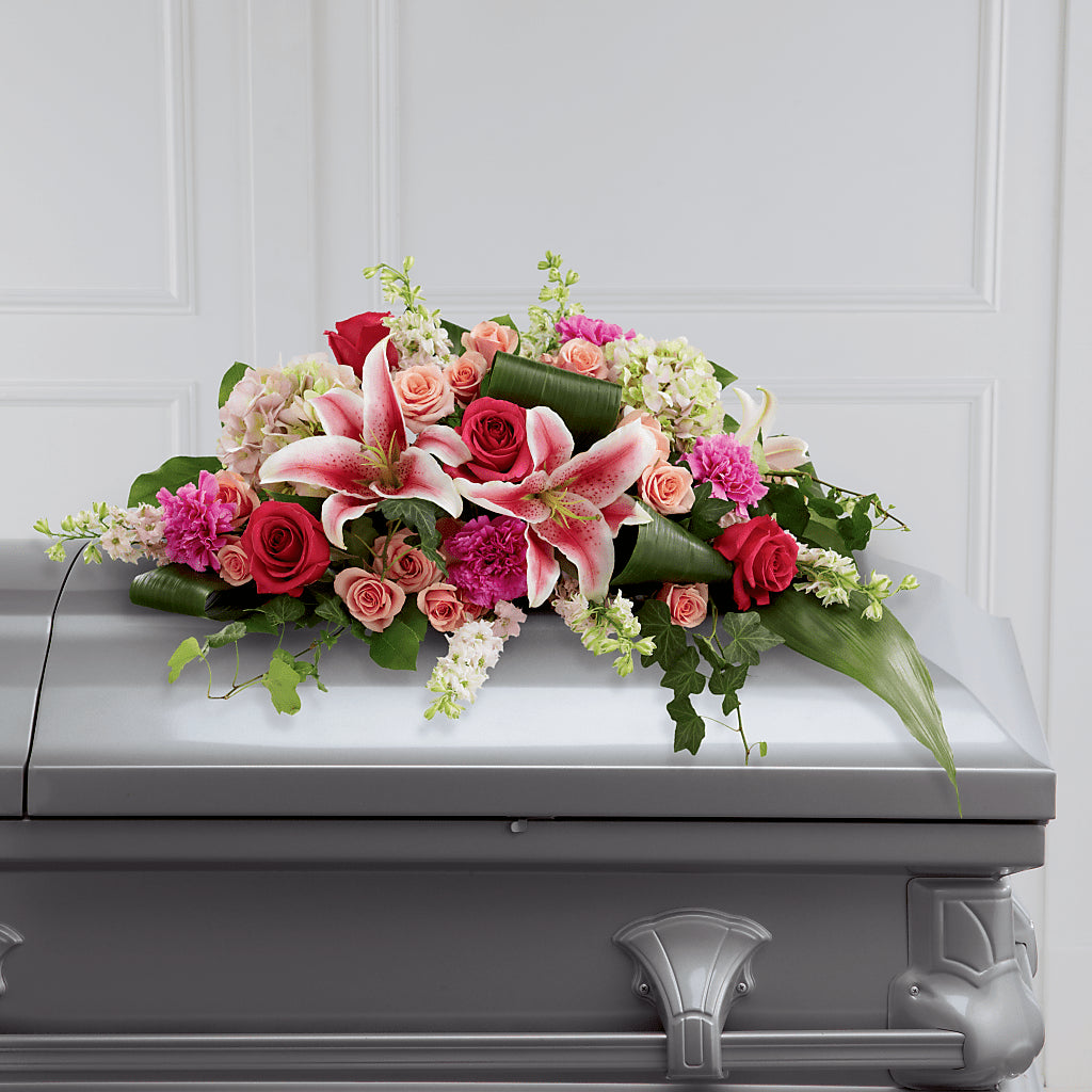 Splendid Grace Casket Spray – Evans-king Floral, Forty Fort PA