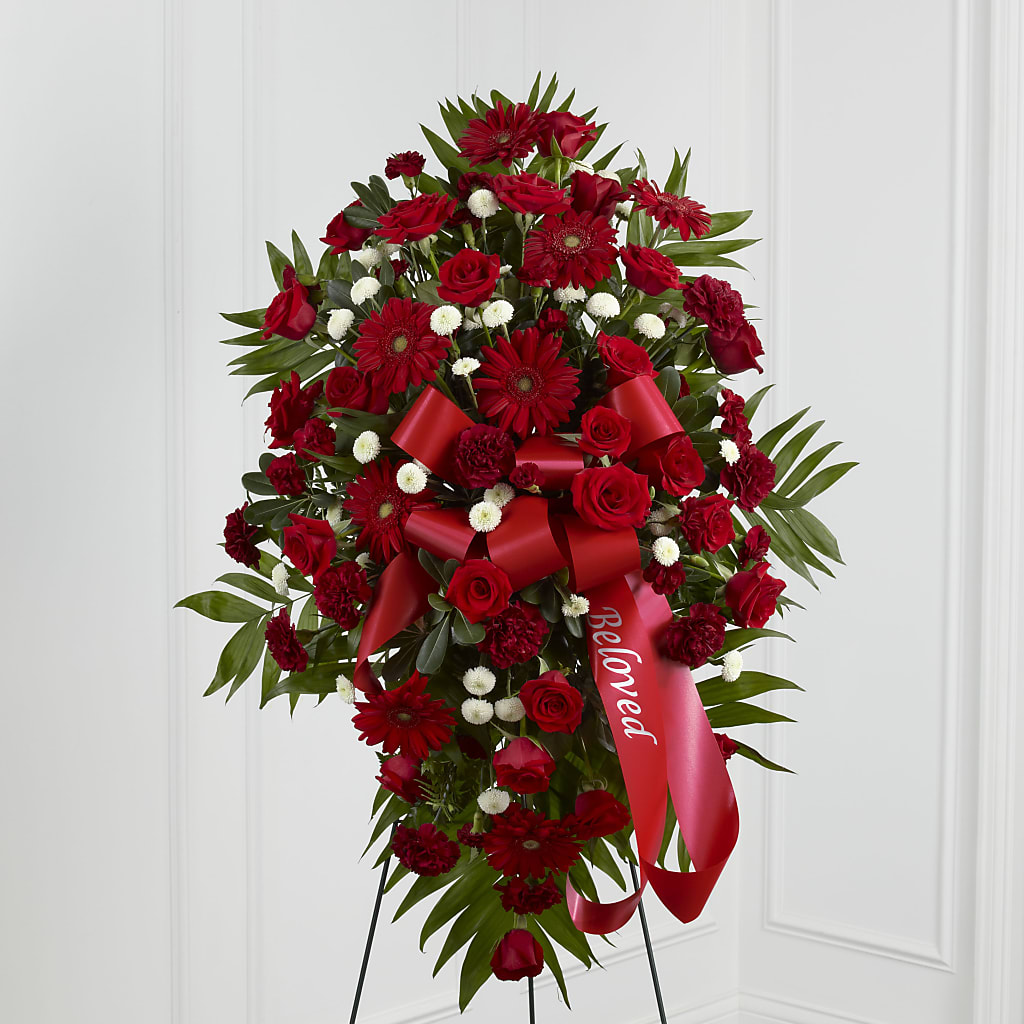 Treasured Memories Standing Spray – Evans-king Floral, Forty Fort PA