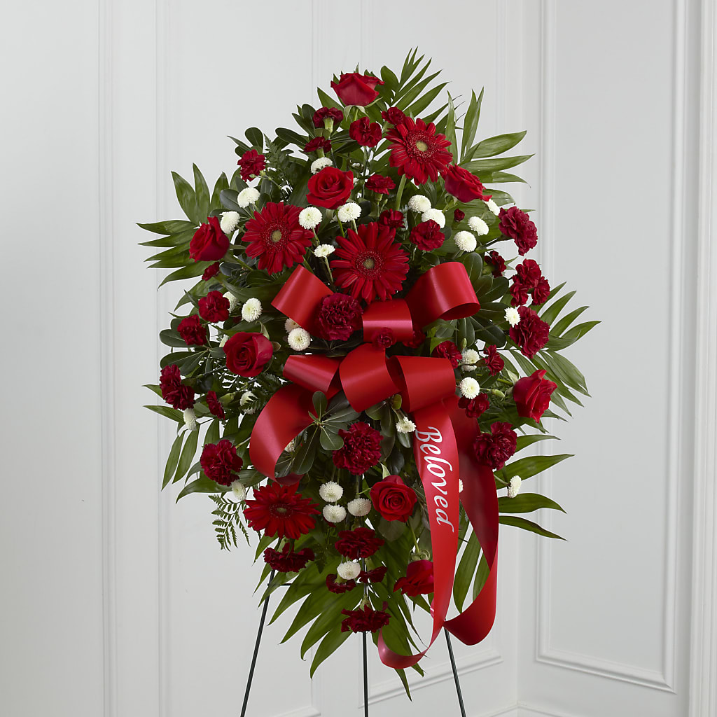 Treasured Memories Standing Spray – Evans-king Floral, Forty Fort PA