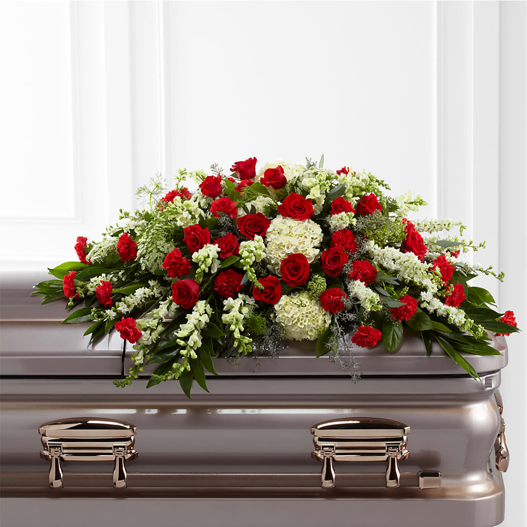 Sincerity Casket Spray – Evans-king Floral, Forty Fort PA