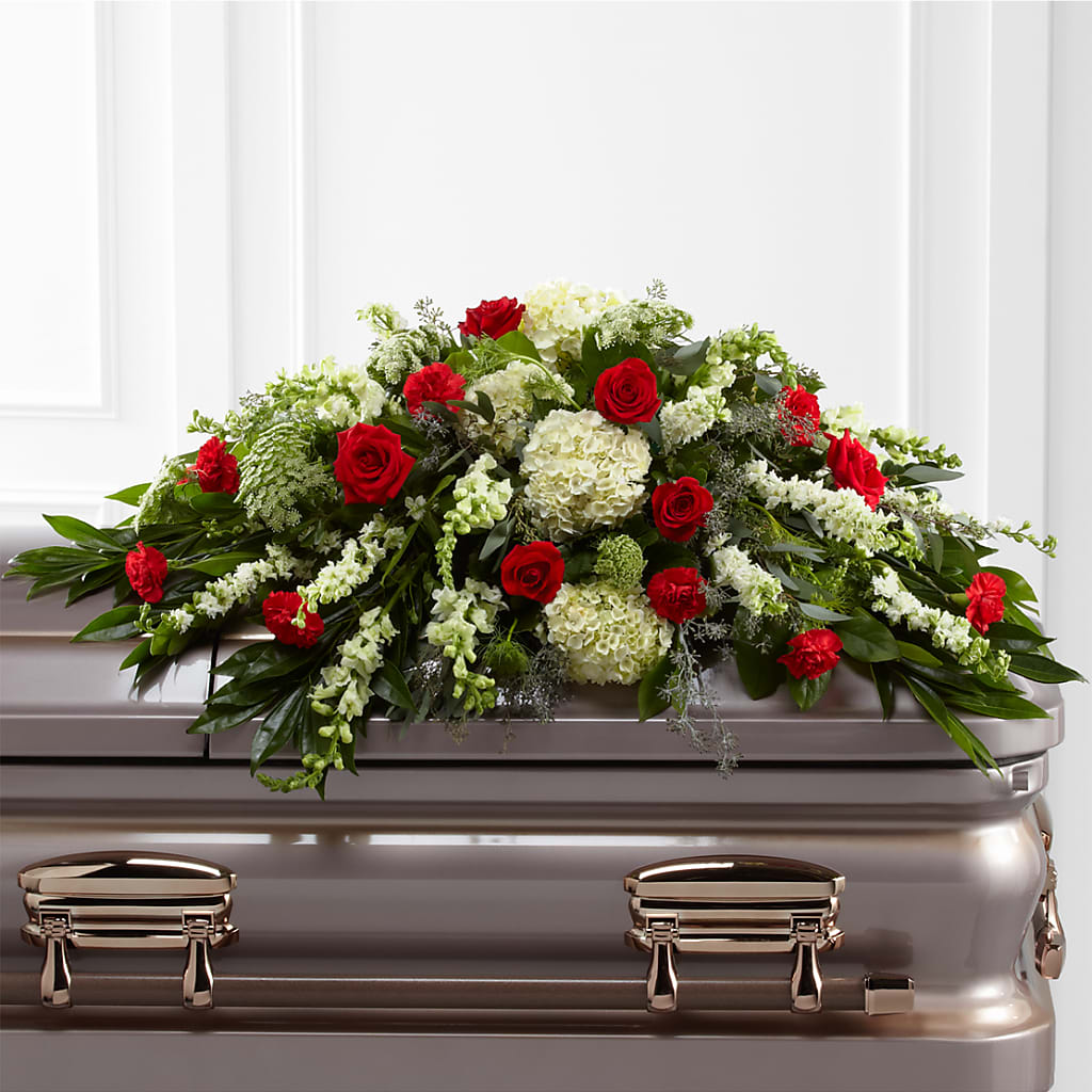 Sincerity Casket Spray – Evans-king Floral, Forty Fort PA