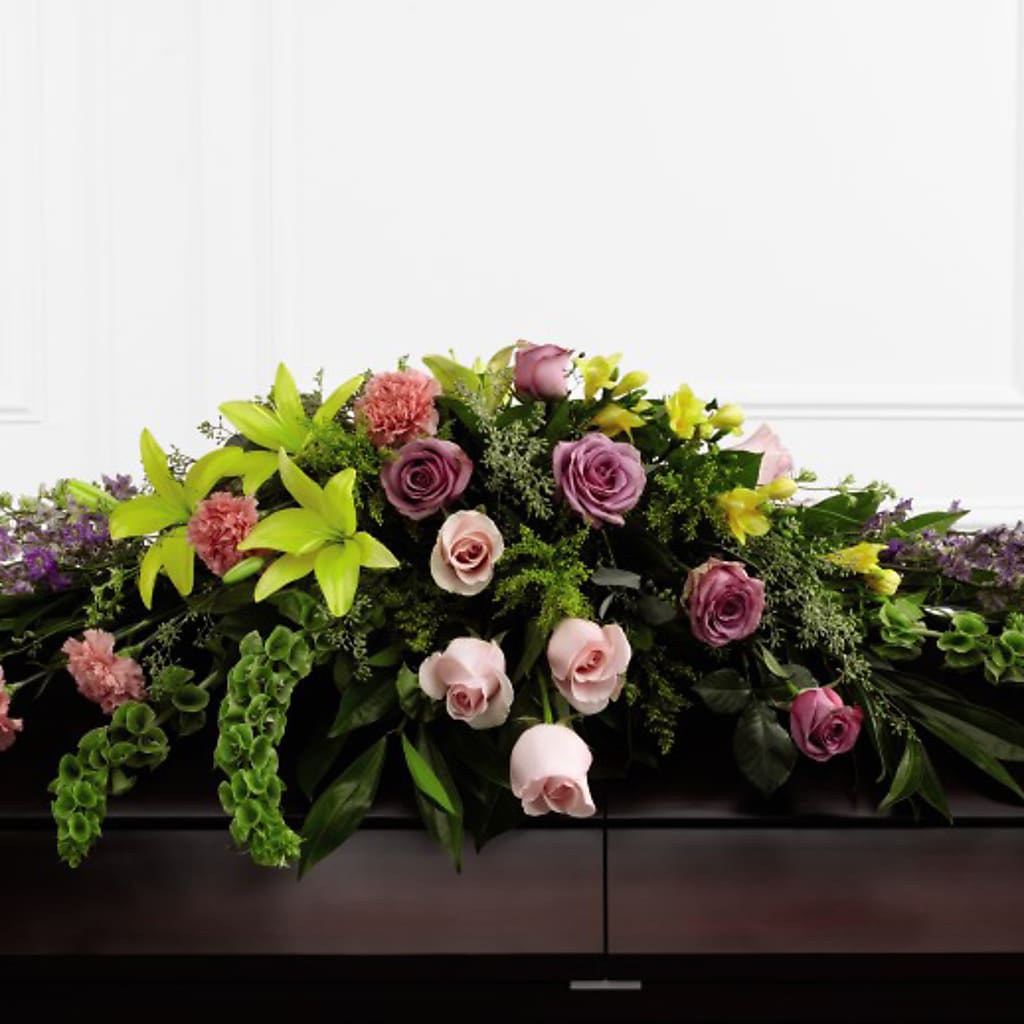 Forever Beloved Casket Spray – Evans-king Floral, Forty Fort PA