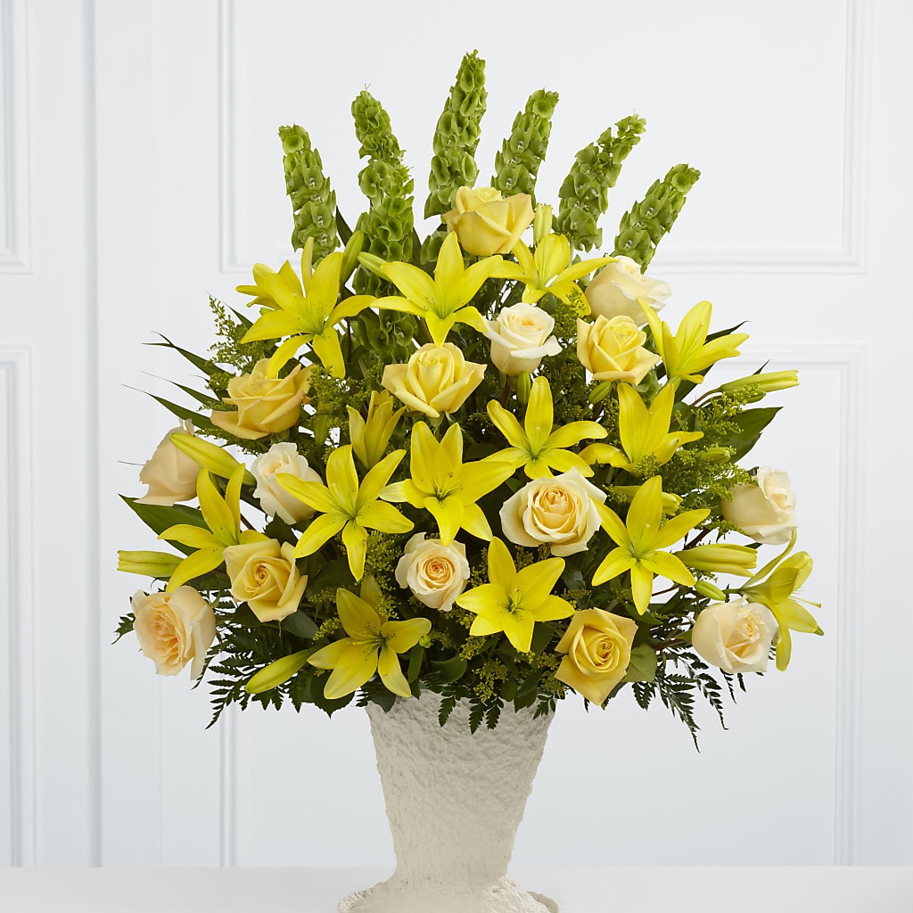 Golden Memories Arrangement – Evans-king Floral, Forty Fort PA