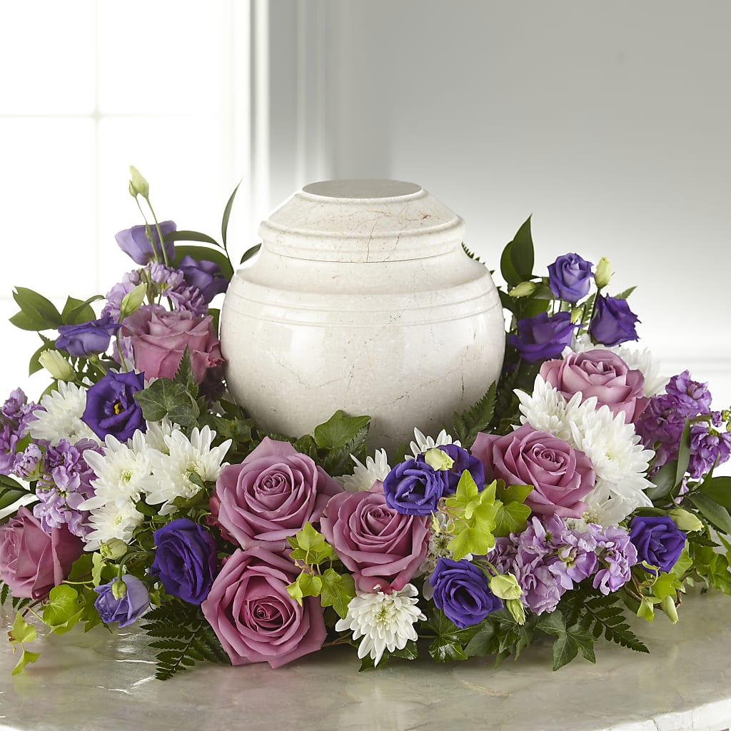 Blooming Sympathy Cremation Adornment – Evans-king Floral, Forty Fort PA