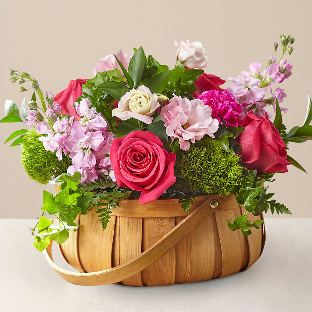 Radiance in Bloom Basket – Evans-king Floral, Forty Fort PA