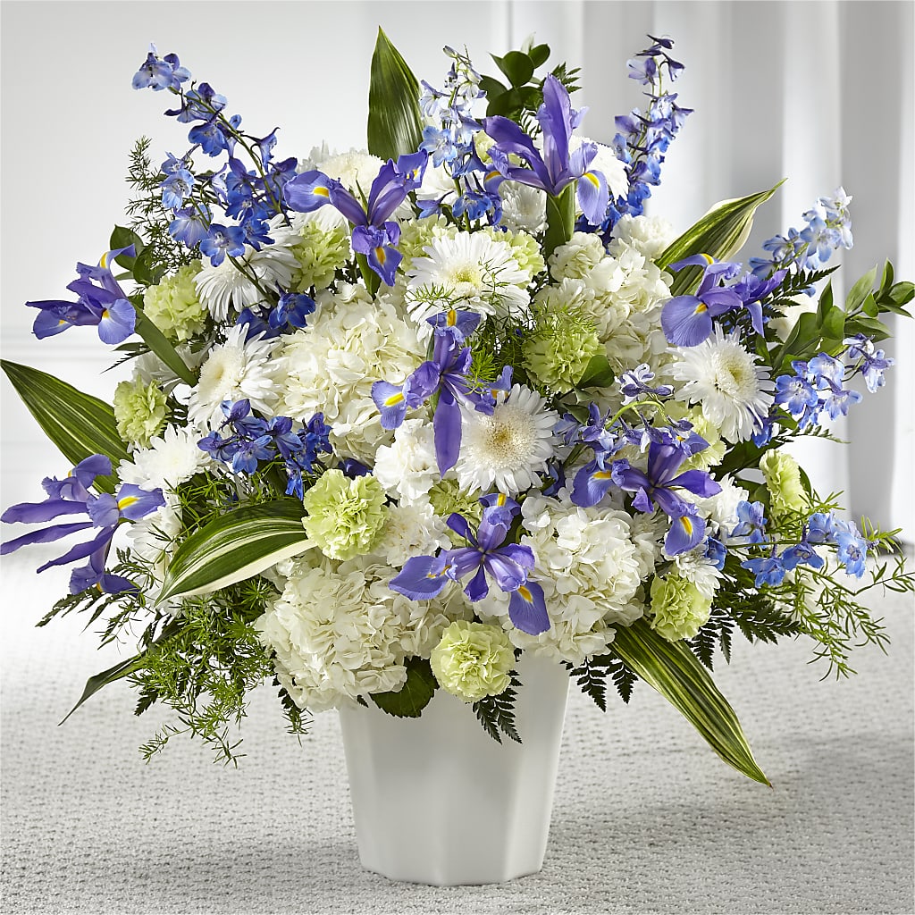 Soft Serenity Floor Basket – Evans-king Floral, Forty Fort PA