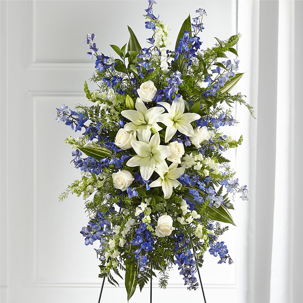Faithful Friend Standing Spray – Evans-king Floral, Forty Fort PA