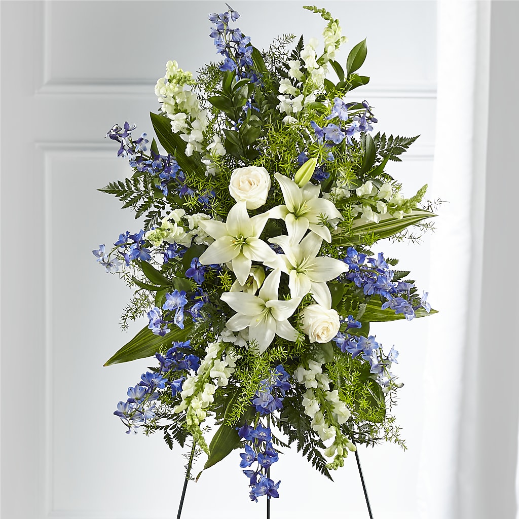 Faithful Friend Standing Spray – Evans-king Floral, Forty Fort PA