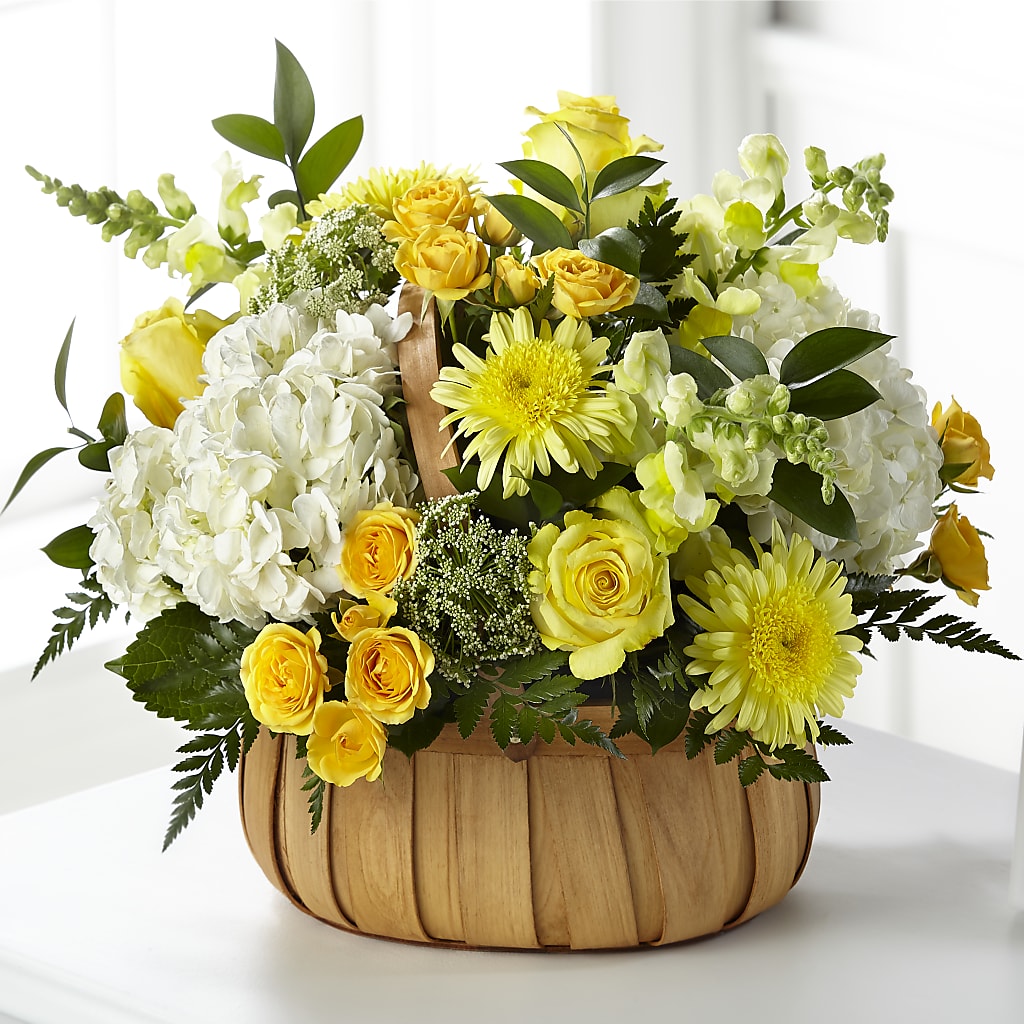 Rustic Remembrance Basket – Evans-king Floral, Forty Fort PA