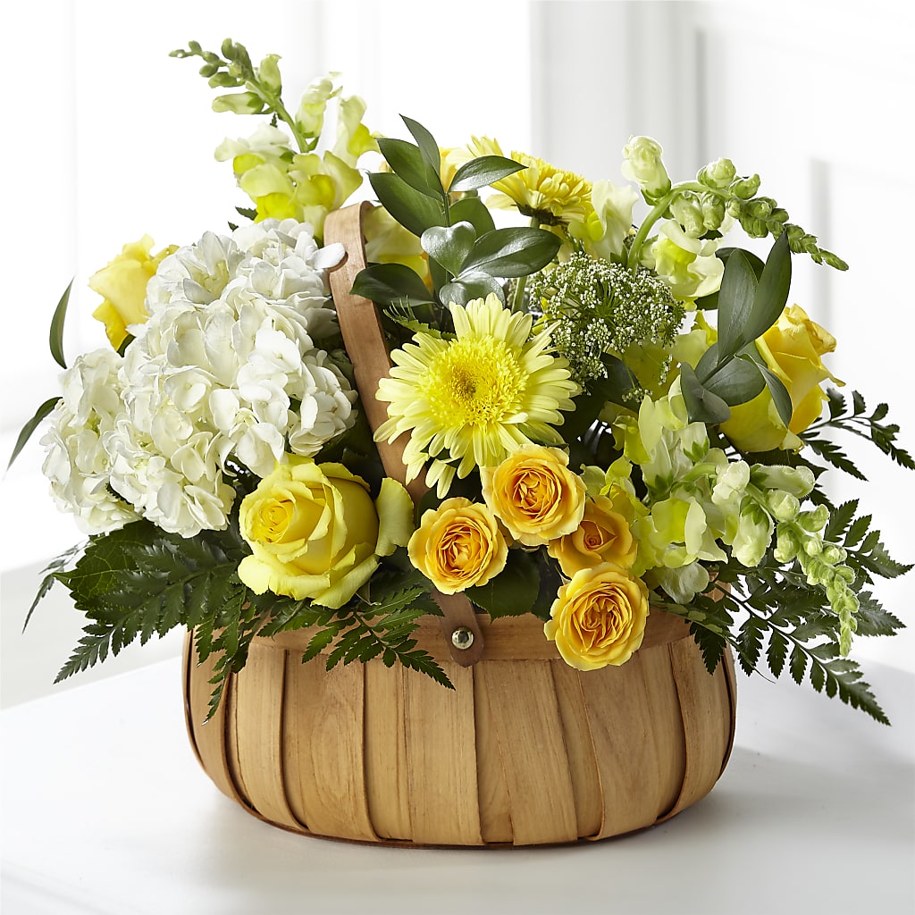 Rustic Remembrance Basket – Evans-king Floral, Forty Fort PA
