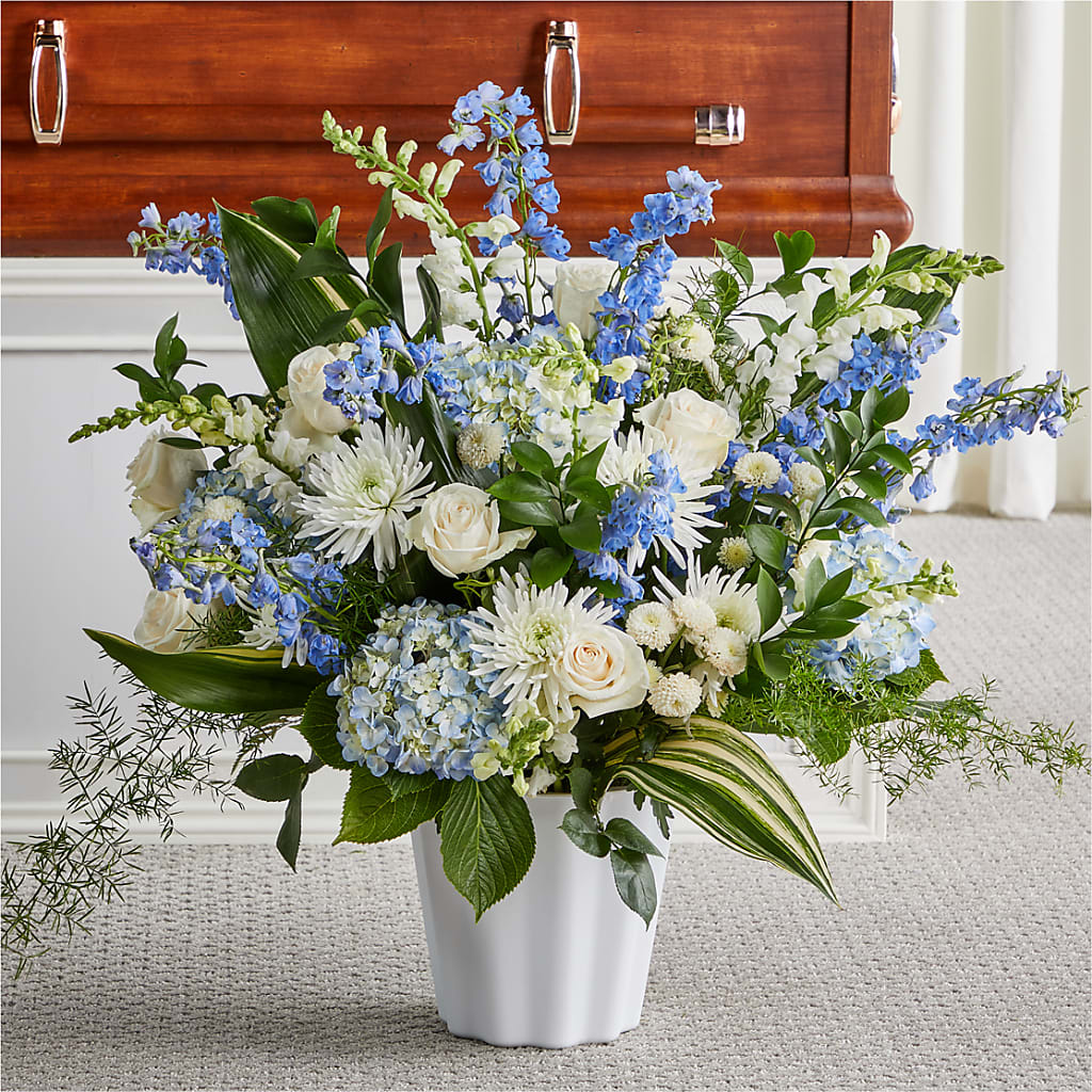 Everlasting Memories Floor Basket – Evans-king Floral, Forty Fort PA