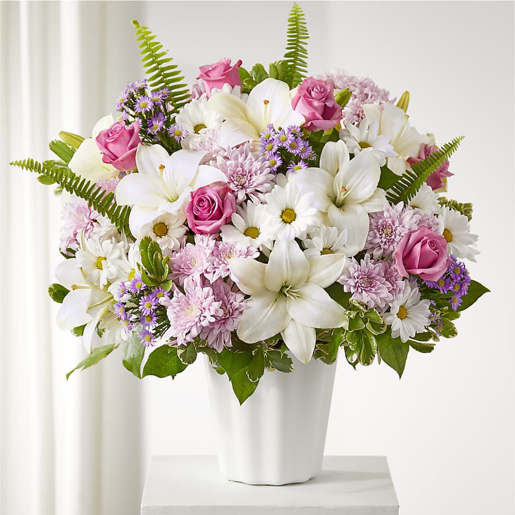 Warmest Thoughts Tabletop Basket – Evans-king Floral, Forty Fort PA
