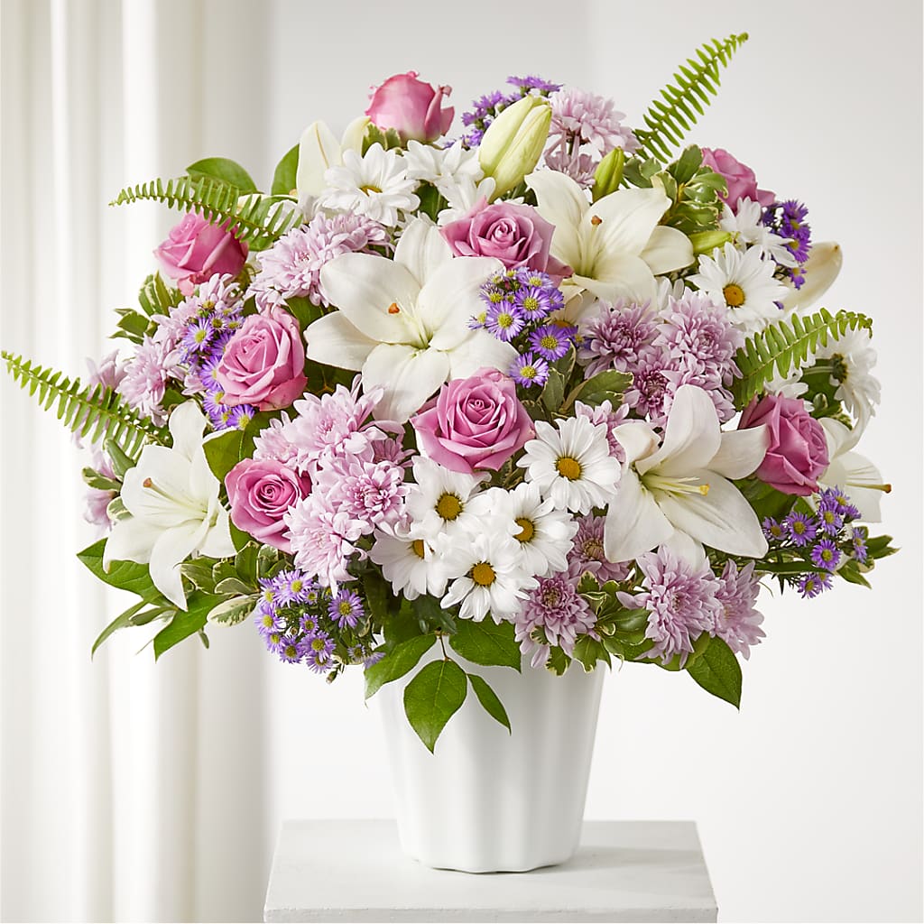 Warmest Thoughts Tabletop Basket – Evans-king Floral, Forty Fort PA