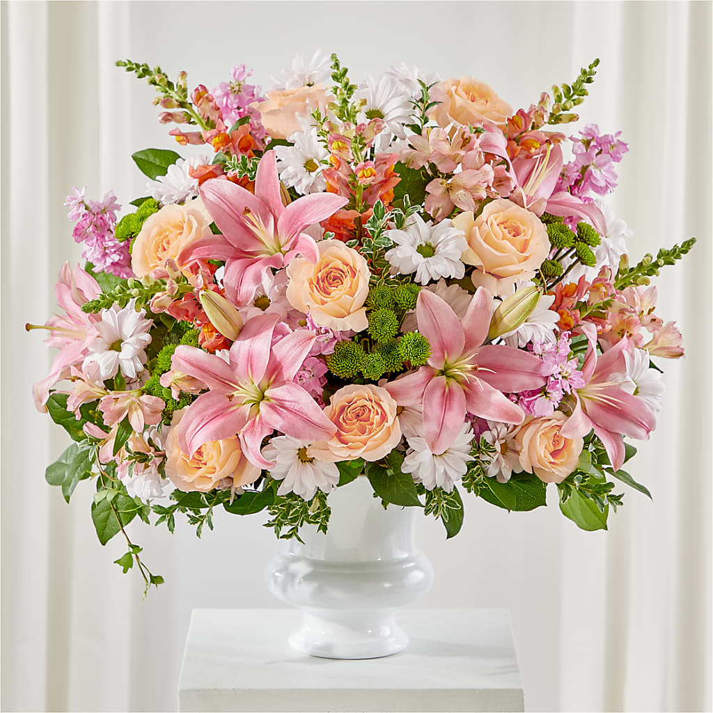 Heartfelt Gesture Urn Arrangement – Evans-king Floral, Forty Fort PA