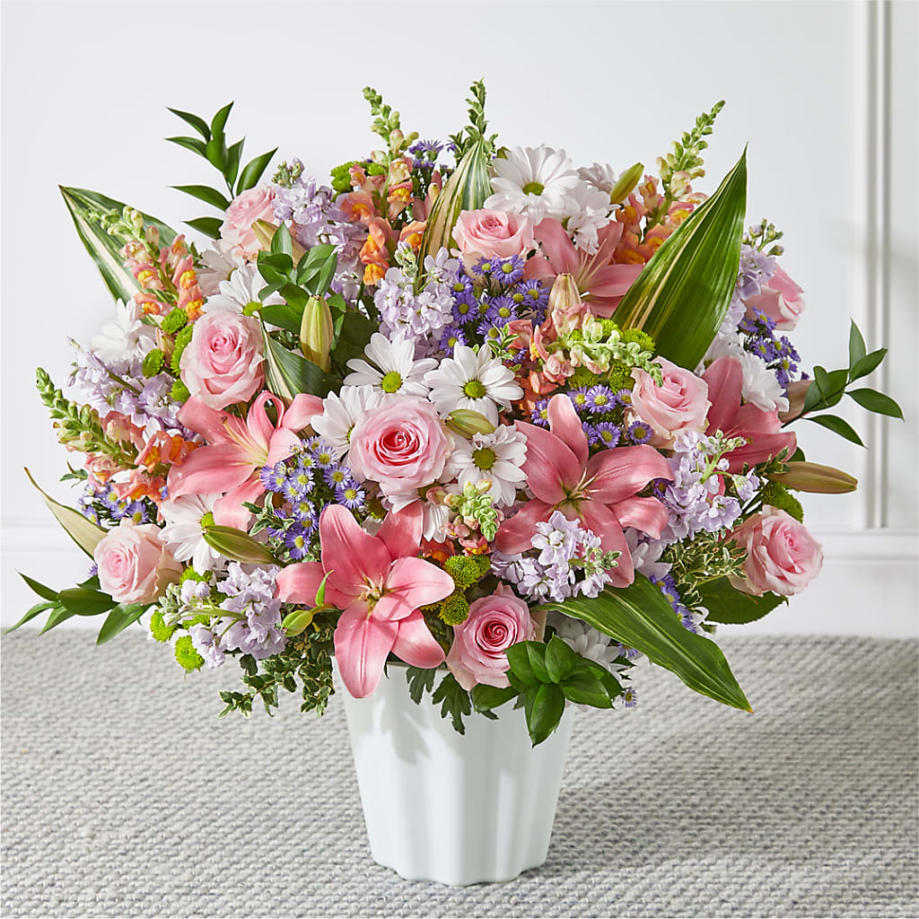 Abundant Compassion Floor Basket – Evans-king Floral, Forty Fort PA