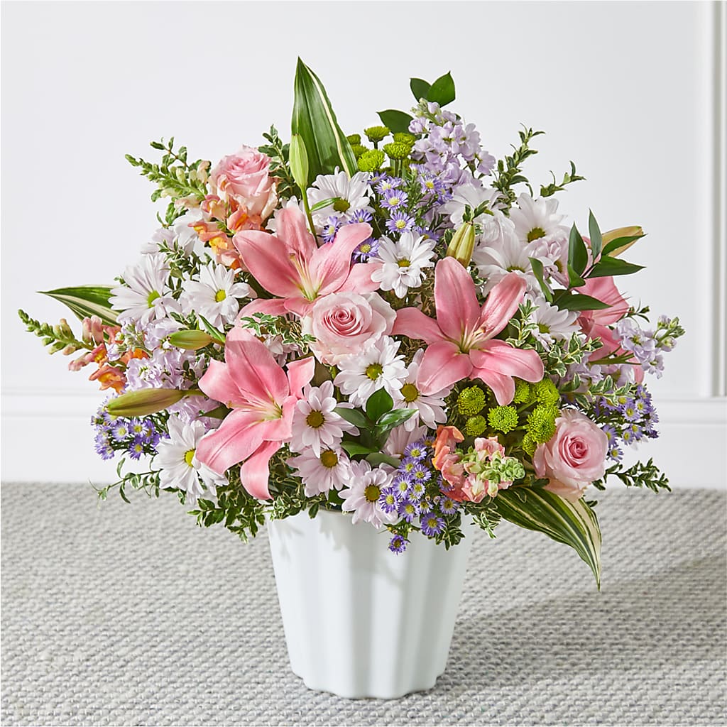 Abundant Compassion Floor Basket – Evans-king Floral, Forty Fort PA