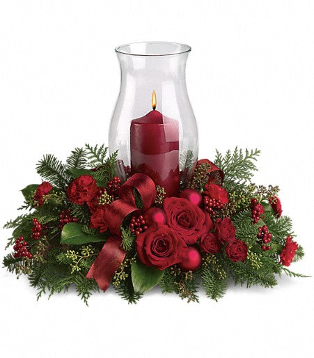 Holiday Glow Centerpiece – Evans-king Floral, Forty Fort PA