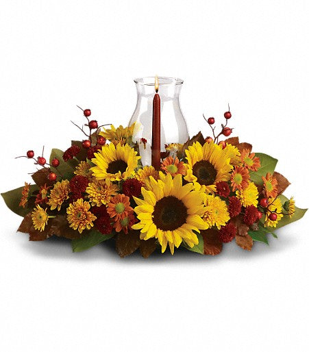 Sunflower Centerpiece – Evans-king Floral, Forty Fort PA