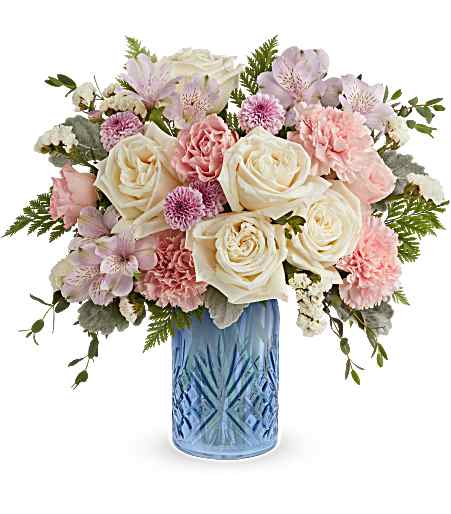 Blue Belle Bouquet – Evans-king Floral, Forty Fort PA