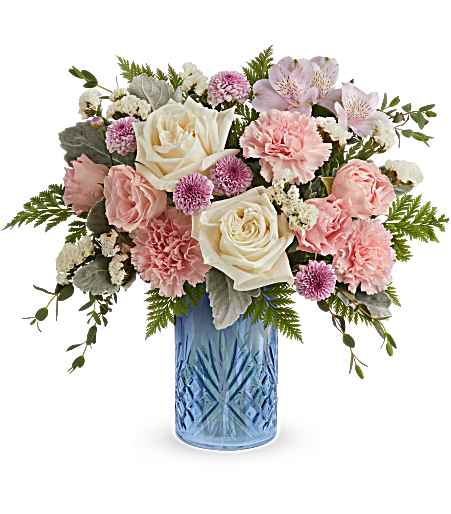 Blue Belle Bouquet – Evans-king Floral, Forty Fort PA