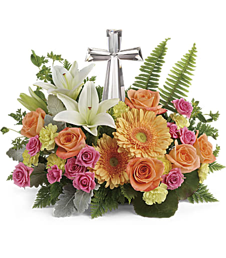 Precious Petals Cross – Evans-king Floral, Forty Fort PA