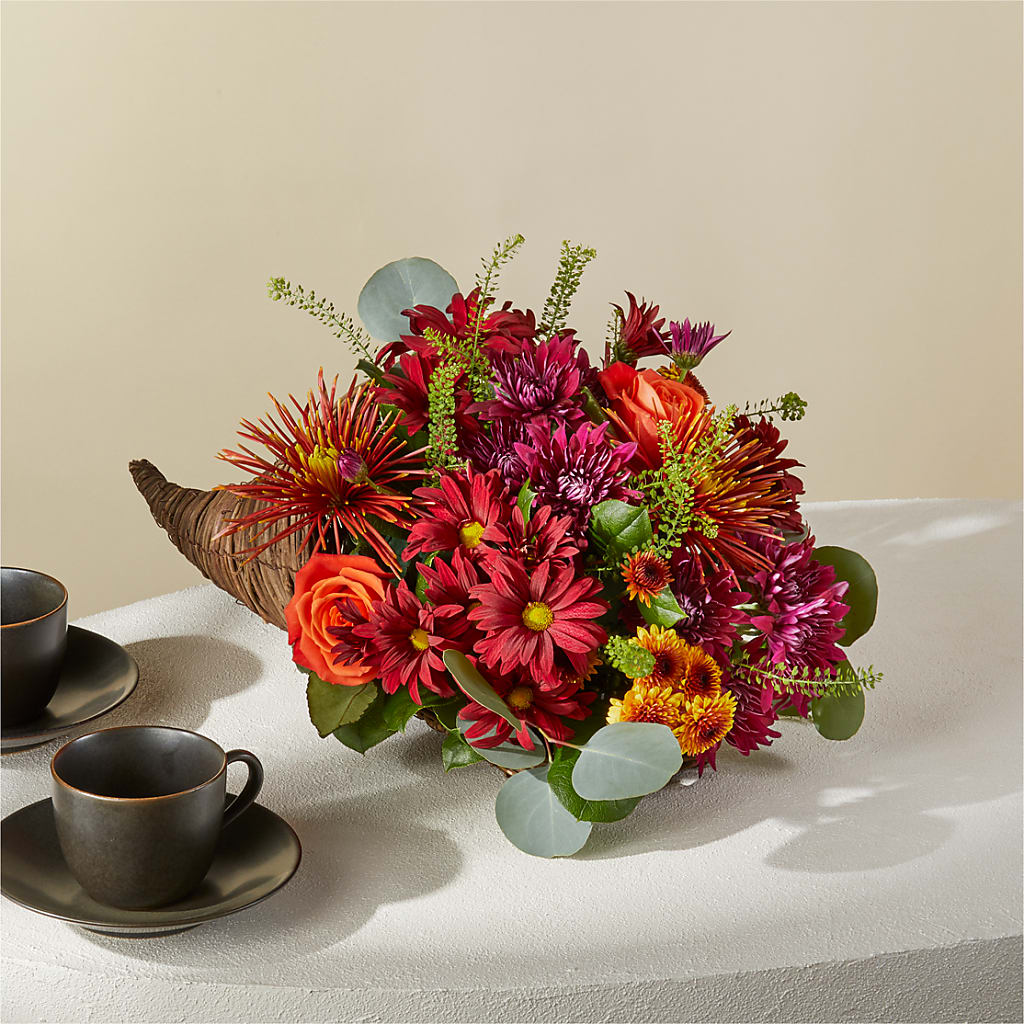 Autumn Herald Cornucopia – Evans-king Floral, Forty Fort PA