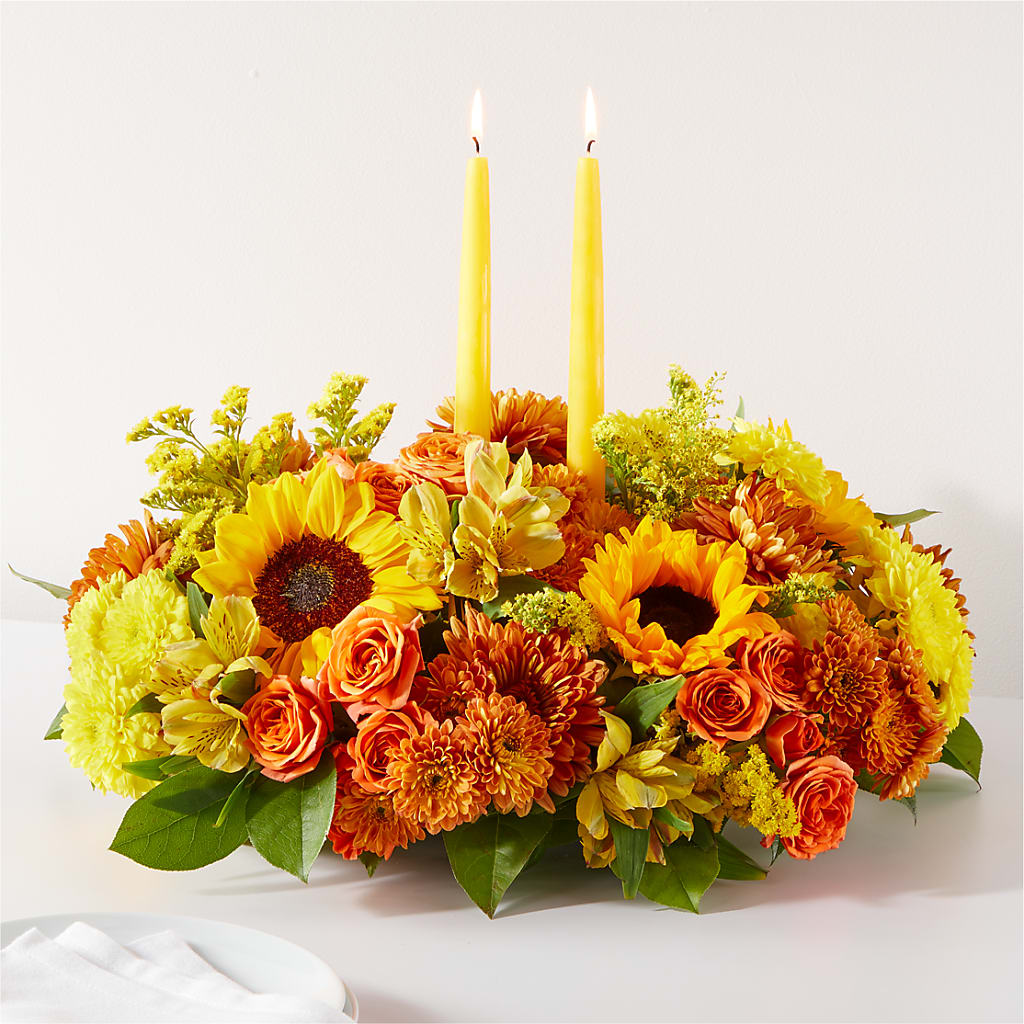Autumn Harmony Centerpiece – Evans-king Floral, Forty Fort PA