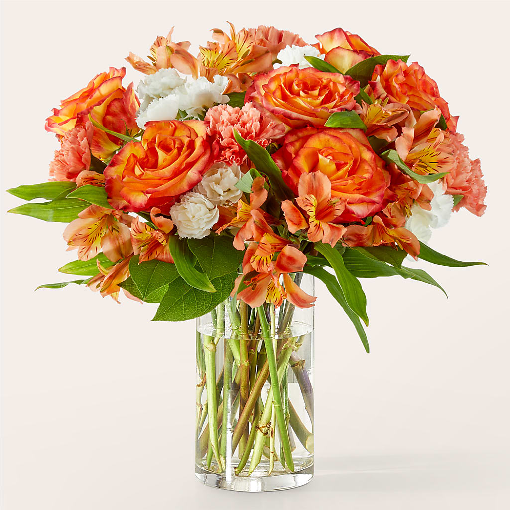 Apricot Glow Bouquet – Evans-king Floral, Forty Fort PA