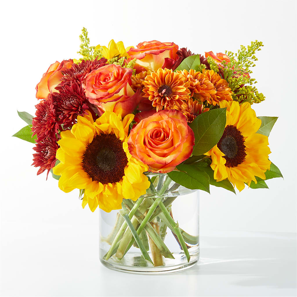 Flannel Scarf Bouquet – Evans-king Floral, Forty Fort PA