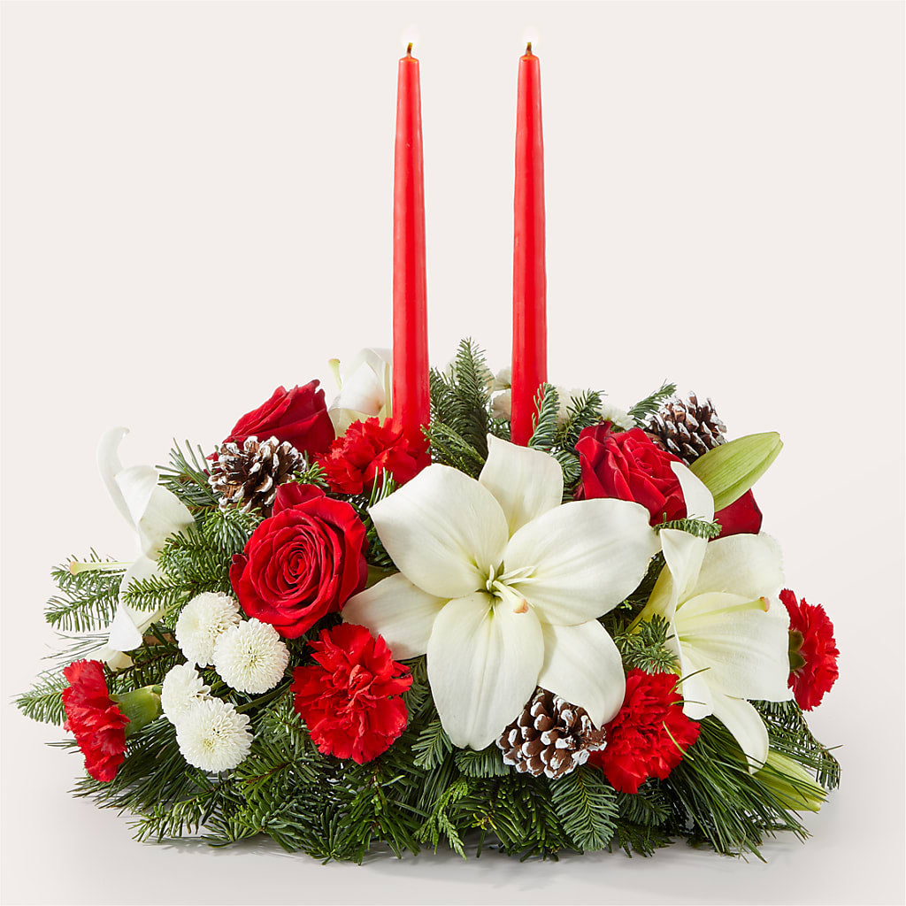 Seasonal Festivities Centerpiece – Evans-king Floral, Forty Fort PA