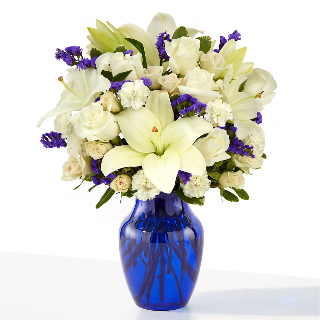 Sapphire Rush Bouquet – Evans-king Floral, Forty Fort PA