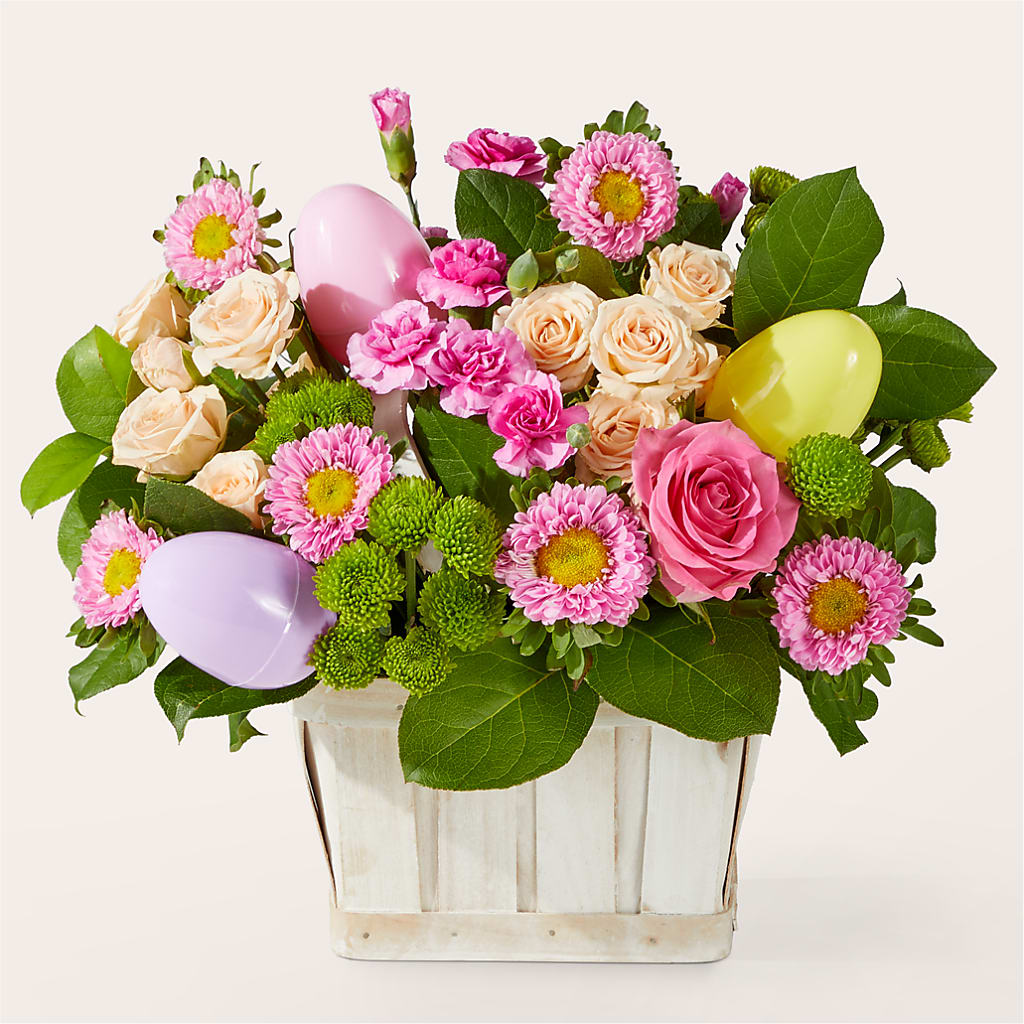 Get Eggcited Basket – Evans-king Floral, Forty Fort PA