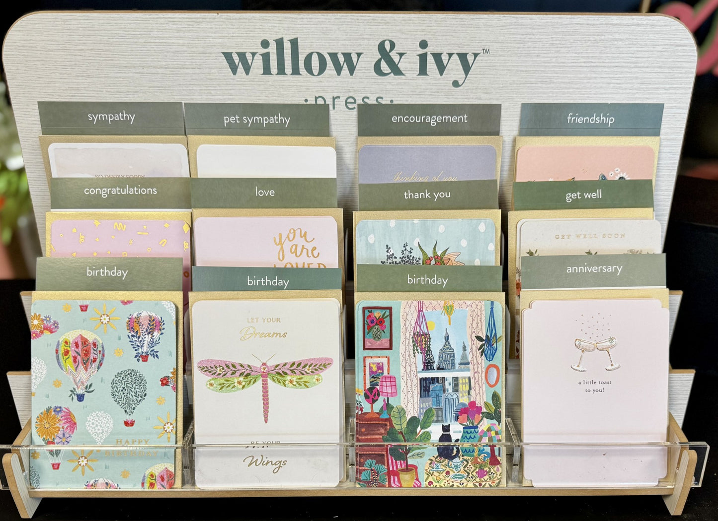 Willow & Ivy Greeting Card – Evans-king Floral, Forty Fort PA