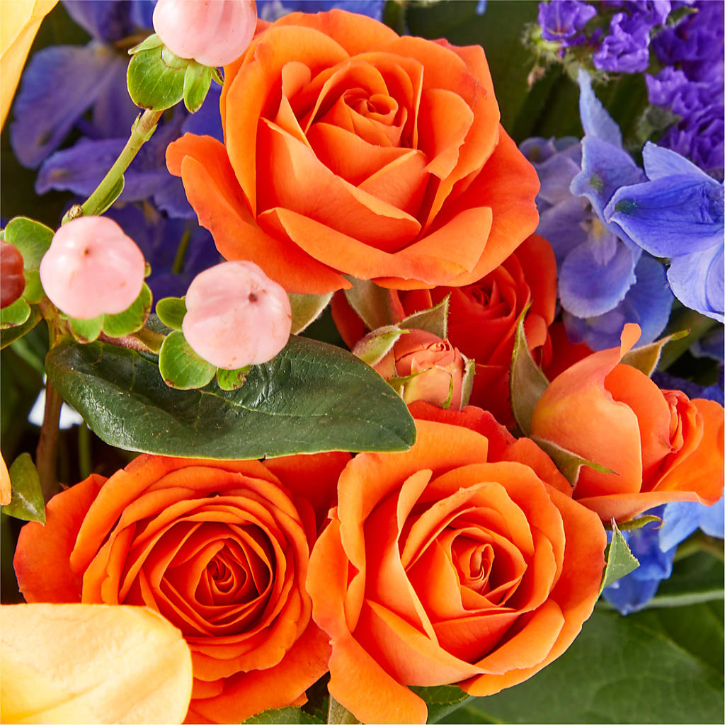 Radiant Citrus Box Bouquet –  Evans-king Floral, Forty Fort PA