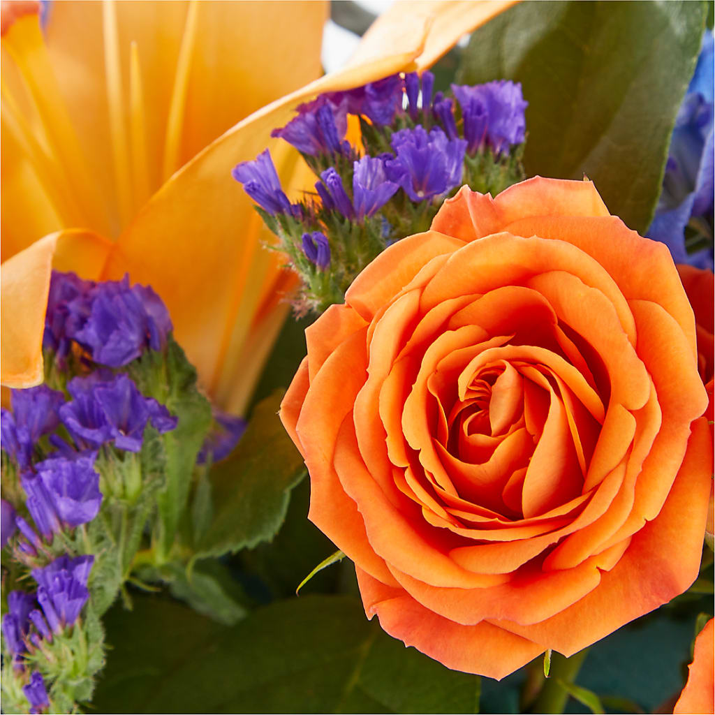 Radiant Citrus Box Bouquet –  Evans-king Floral, Forty Fort PA