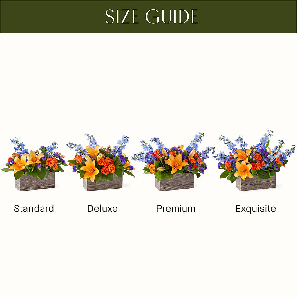 Radiant Citrus Box Bouquet –  Evans-king Floral, Forty Fort PA